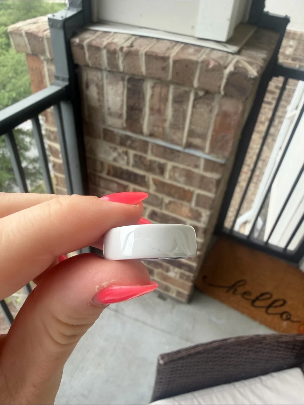 Ceramic Oura Ring Gen 4 Size 8